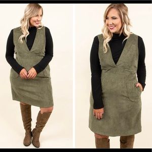 Chic Soul olive jumper, 3XL
